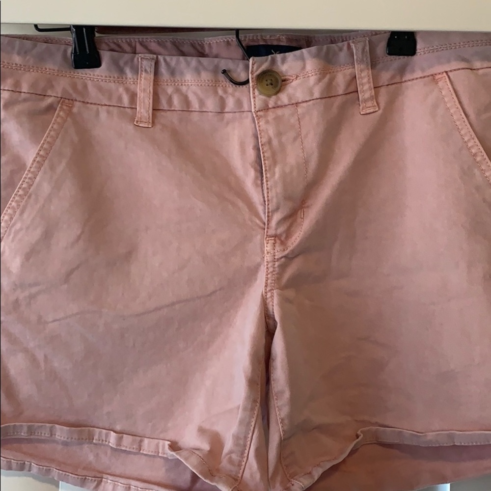 American Eagle Stretch Blush Pink Shorts